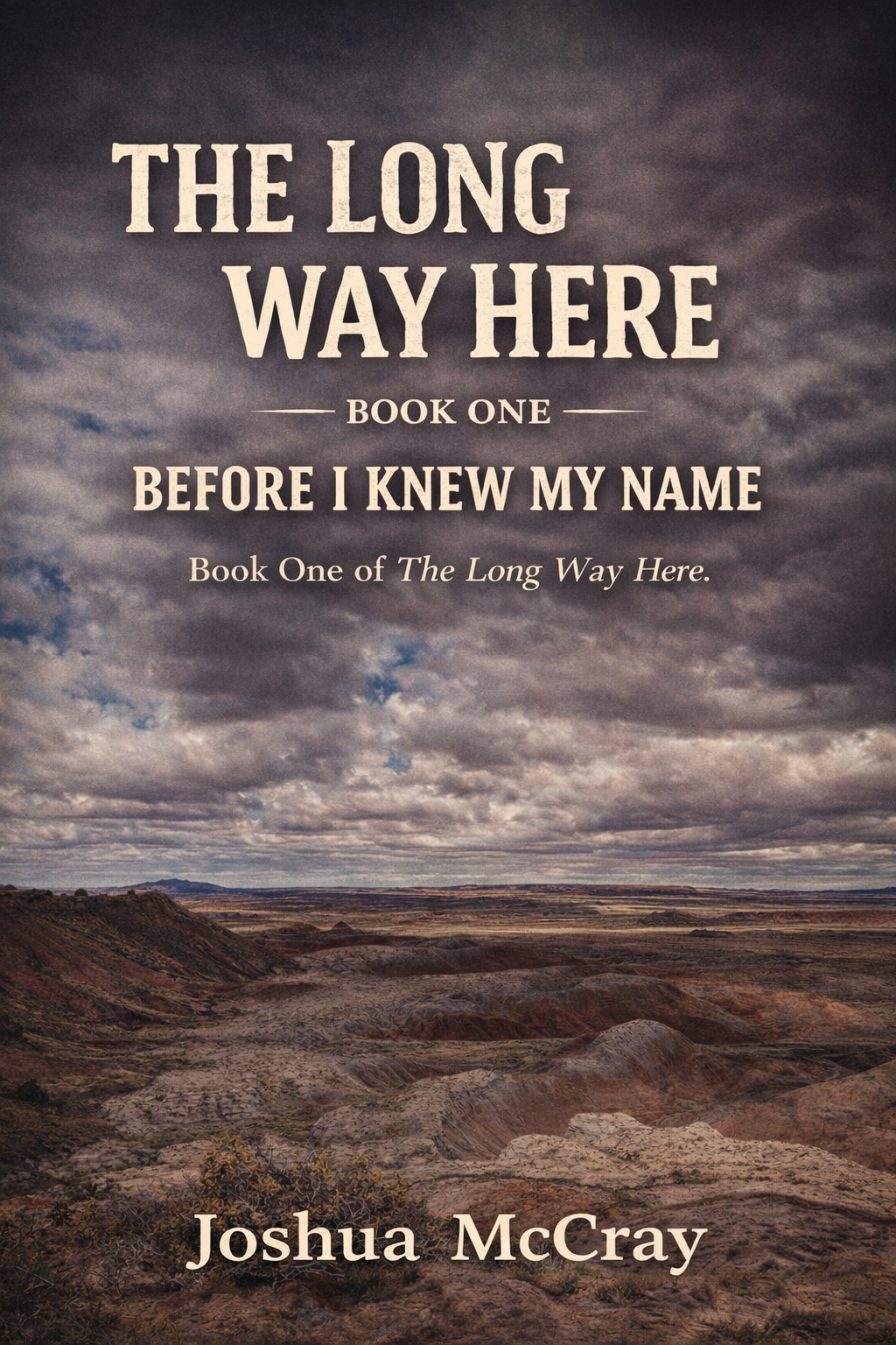 Hard Cover - The Long Way Here - Book One - Before I Knew My Name